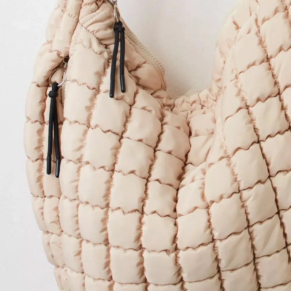 Free People Movement Quilted Carryall Bag - Off White - Picture 11 of 13